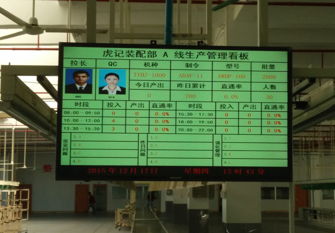 Andon安灯呼叫系统在汽车制造企业中的具体应用案例