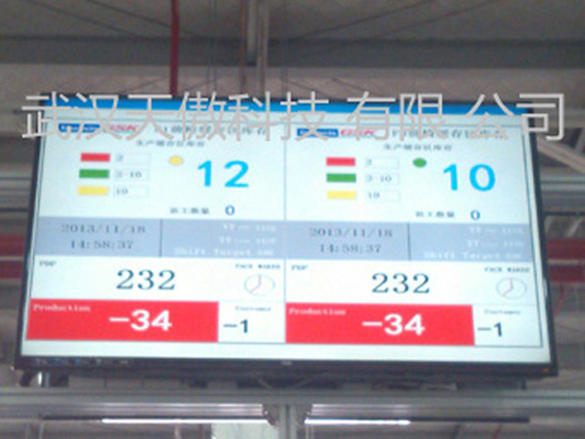 上海andon安灯系统电子看板按钮盒2