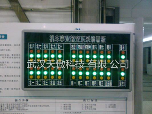 上海andon安灯系统电子看板按钮盒2